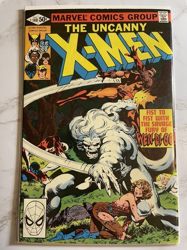 The Uncanny X-Men #140 - Dec 1980 - Battle with Wendigo - Marvel Comics Group - 第 1/4 張圖片