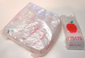 apple brand baggies zippitz bags 1.75"x1.75" 175175 size clear 1000ct  SickPrice