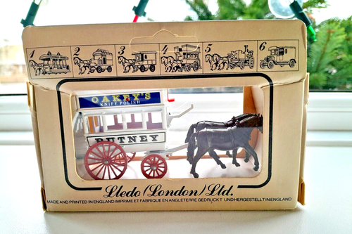 Lledo Days Gone HORSE DRAWN OMNIBUS #DG04003 ~ Putney - Oakey's Polish MIB - Picture 3 of 4