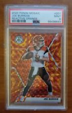 Joe Burrow 2020 Mosaic Reactive Orange #201 PSA 9 SP
