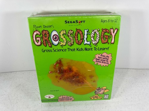 Planet Dexter's Grossology PC Big Box Sealed SegaSoft Sylvia Branzei Windows 95 - Picture 1 of 10