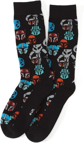 Mandalorian Helmet Sock Giftset - Picture 2 of 7