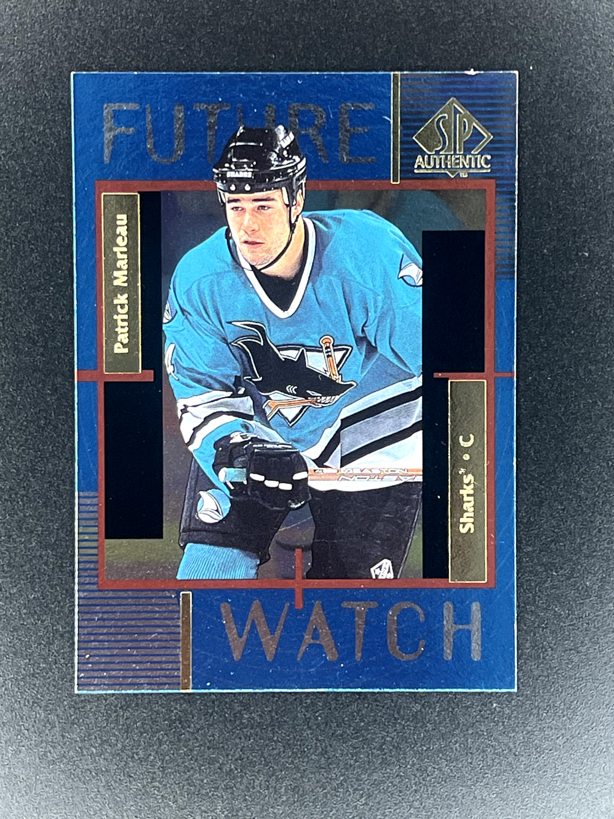 1997-98 SP Authentic Future Watch Patrick Marleau Rookie RC Card #191