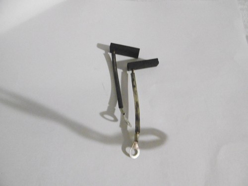 Kohlebürsten Kohle incl. Litze und Kabelschuh 5 x 10 x 25 – 4 Stück - Bild 6 von 7