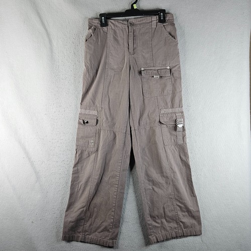 Harper and Ivy Cargohose Damen mittelgrau weites Bein modern schick Utility