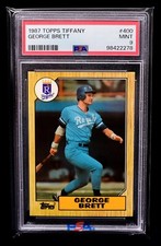 1987 Topps TIFFANY #400 George Brett - PSA 9 MINT