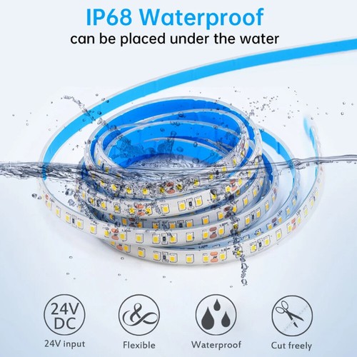 2835 LED Strip Light Flexible Waterproof IP68 rope Tape Lights DIY Lighting 24V - Picture 8 of 24