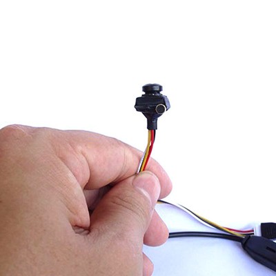 1000TVL HD black screw lens mini pinhole nanny camera micro hidden spy camera