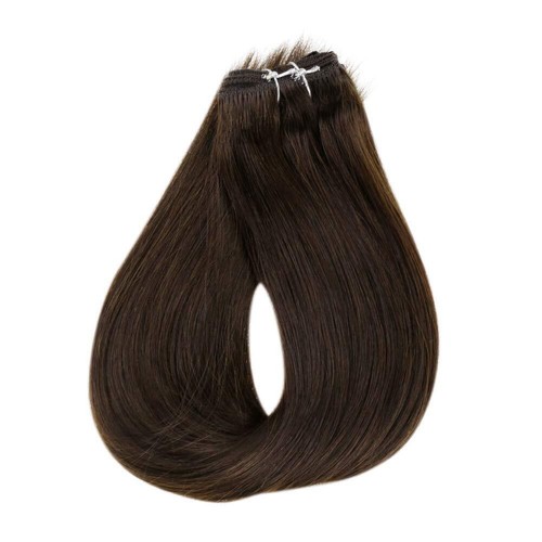 Weft Hair Extensions Real Human Hair Weaves Sew-in Double Weft Remy Russian Hair - Picture 34 of 93
