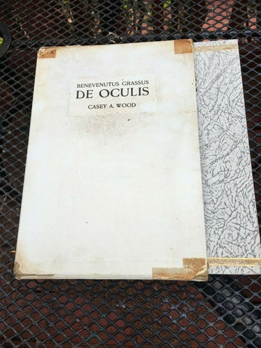 Grassus, De Oculis   1929 reproduction with slipcase  - Picture 7 of 7