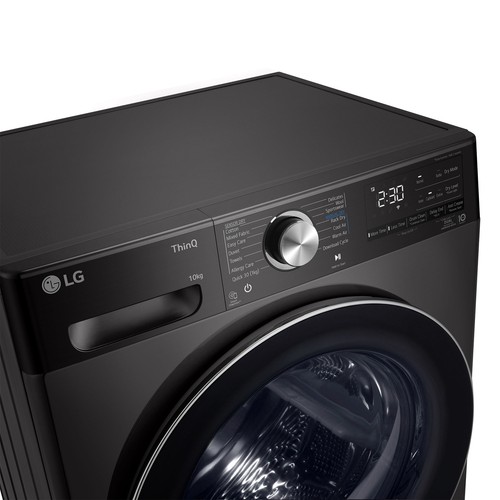 LG 10kg Series 10 Heat Pump Dryer with Inverter Control Black Steel DVH10-10B - Picture 3 of 10