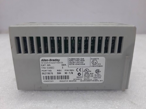 ALLEN BRADLEY 1794-IE4X0E2 FLEX I/O ANALOG COMBO MODULES - Picture 6 of 10
