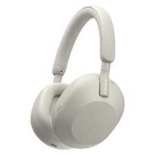 Sony WH-1000XM5 - Wireless Noise-Cancelling Headphones - Platinum Silver - Good