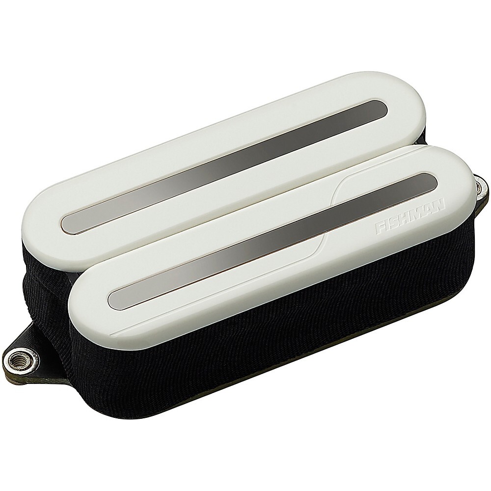 Керамический звукосниматель Fishman Fluence Open Core Modern Humbucker для 6-струнной гитары белого цвета