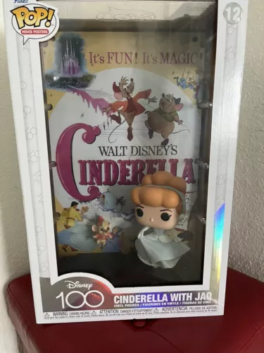 FUNKO POP! Movie Poster: DISNEY 100 Cinderella with Jaq #12