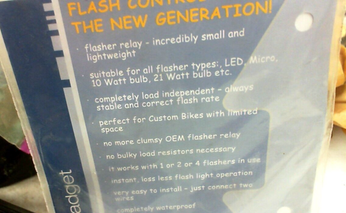 MOTOGADGET FLASH CONTROL UNIT M-FLASH 4000010 FLASHER RELAY - Picture 3 of 5