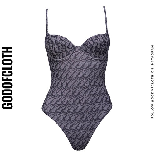 Dior Monogram Bustier Bodysuit