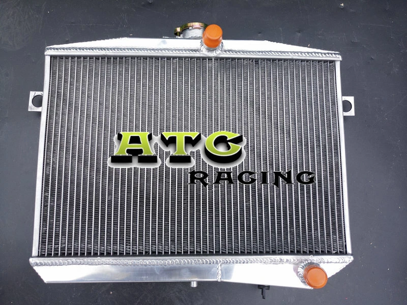 Radiador de aluminio para 1959-1973 Volvo Amazon Combi P1800 S/E/ES B18 B20 GT MT 72 Foto 2 de 4