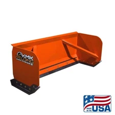 8' SKID STEER SNOW PUSHER BOX/BOBCAT/KUBOTA/QUICK ATTACH/FREE SHIPPING