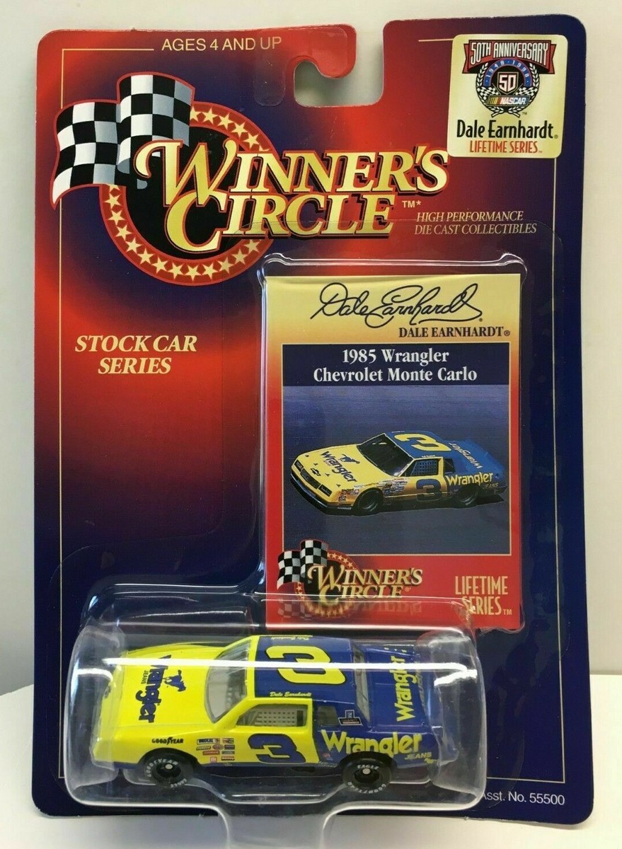 DALE EARNHARDT 1985 WRANGLER JEANS #3 1/64 WINNERS CIRCLE DIECAST