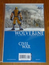 WOLVERINE #46 MARVEL COMICS CIVIL WAR NOVEMBER 2006 NM (9.4)