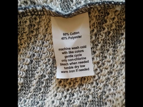 Ladies new petite large exertek sports jacket in gray and white - Picture 6 of 6