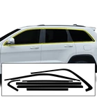 Fits Jeep Grand Cherokee 2014-2021 Side Chrome Delete Decal Blackout Vinyl Film