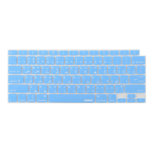XSKN US Arabic Keyboard Cover for Macbook Air 13.3 with Touch ID A2179 A2337 M1 - Picture 2 of 20
