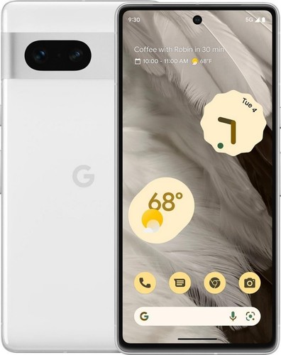 Google Pixel 7 (128 GB) desbloqueado de fábrica blanco verde negro - excelente - Imagen 14 de 18