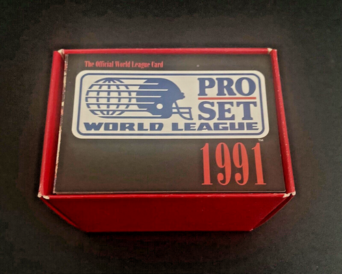 1991 Pro Set World League Inaugural Series 150 Football Card Set - Picture 2 of 3