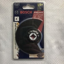 Bosch OSL400F Starlock Oscillating Multi Tool Bi-Metal Segmented Saw Blade, 4"
