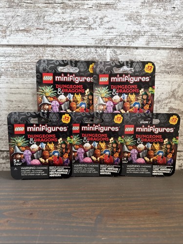 LEGO 71047 Dungeons and Dragons Minifigures D&D - 5 boxes NEW FACTORY SEALED