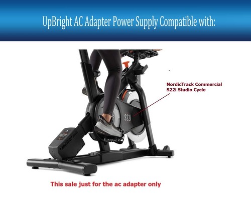 AC/DC Adapter For NordicTrack COMM S15I S22I Elliptical Studio Cycle Bike 418190 - Picture 3 of 8