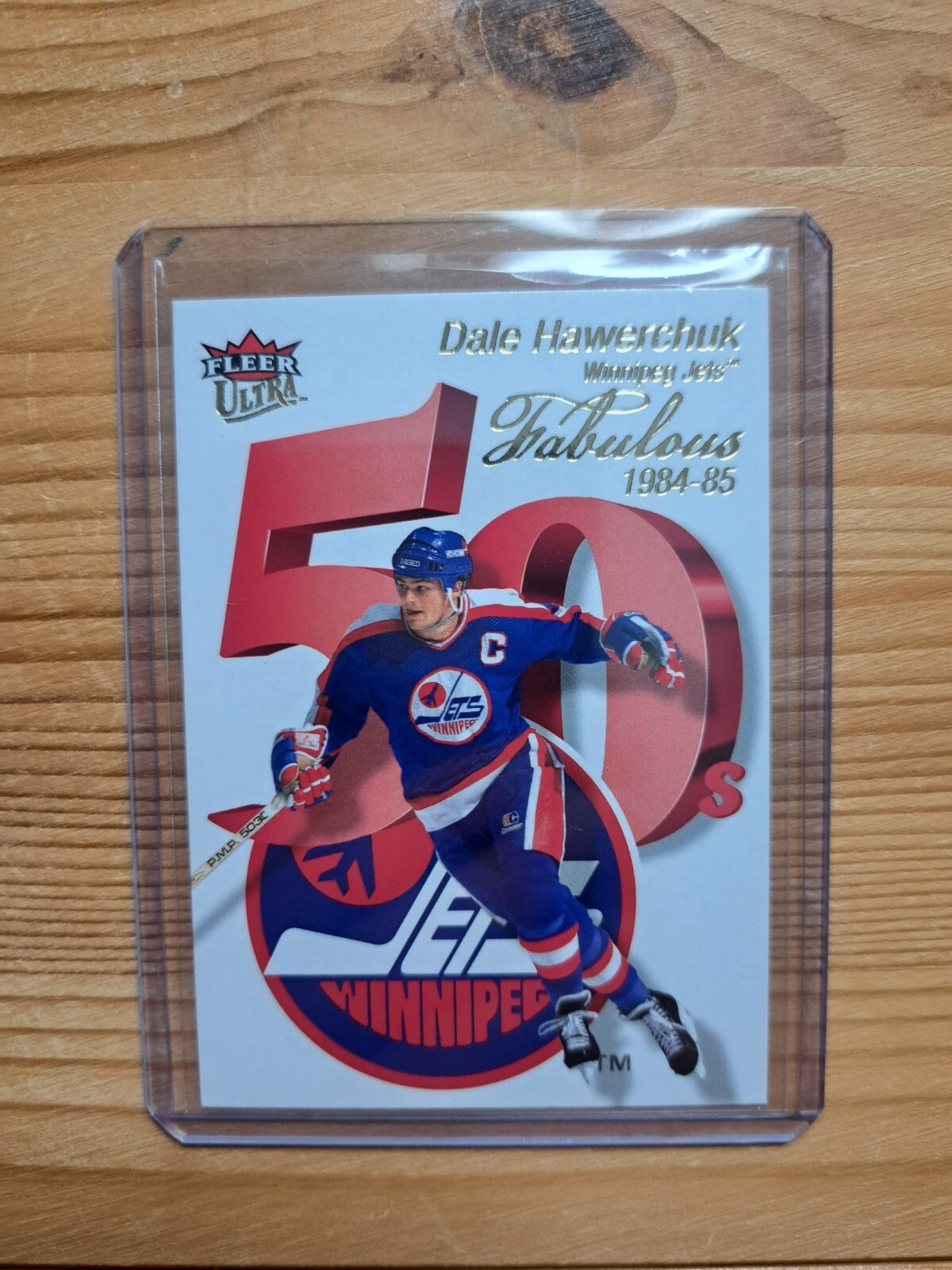 2021-22 Upper Deck Fleer Ultra Fabulous 50s Dale Hawerchuk #FF-32