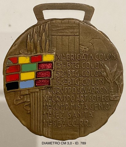 TRUPPE COLONIALI XIa BRIGATA COLONIALE 11a SEZ. CC.RR. MED. CAMPAGNE D’AFRICA - Picture 3 of 6