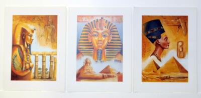 Sammlung Fine Art Ägyptische Drucke Tutanchamum/Pyramiden Dieter Berndl