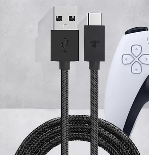 Genuine USB-C Charging Power Cable Cord accessory for PS5 DualSense Edge 2.8M