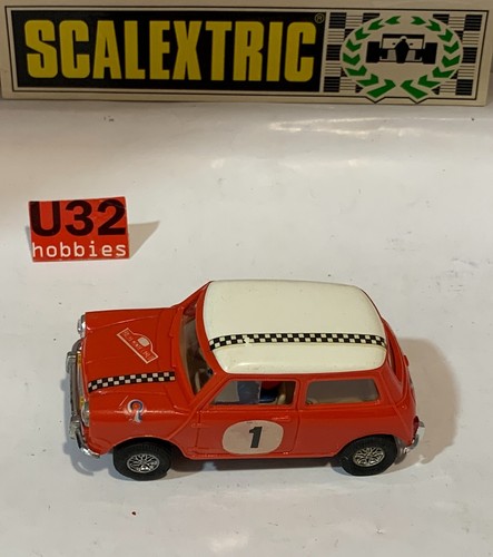 SLOT CAR SCX SCALEXTRIC EXIN C-45 MINI COOPER #1 ROJO CLARO - Imagen 5 de 6
