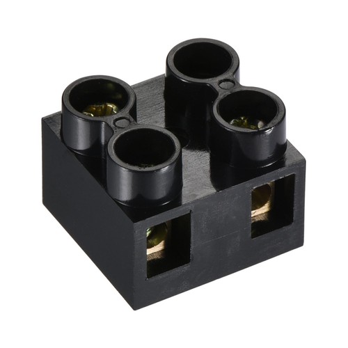 5 Stück Klemmenblock 500 V 20A Dual Reih 2 Positionen Schraube Elektrische Barriere Streifen - Bild 1 von 1