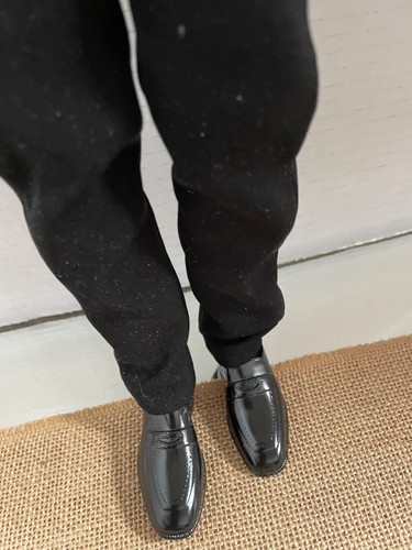 MUÑECA TONNER 17" Vinilo Vampiro EDWARD CULLEN Revestida en GWTW Rhett TRAJE Y Zapatos - Imagen 11 de 20