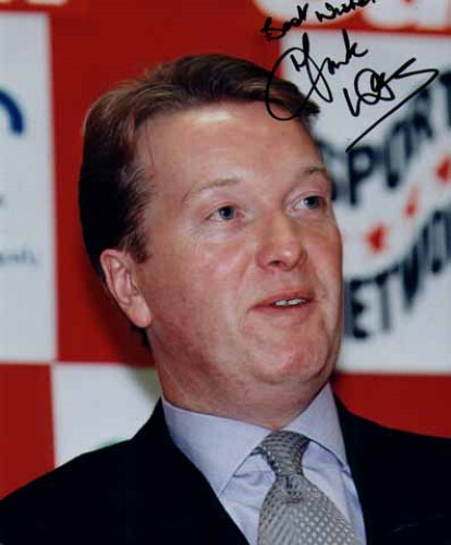 Frank Warren - Promotor - Foto Firmada - Certificado de Autenticidad (6119) - Imagen 1 de 1