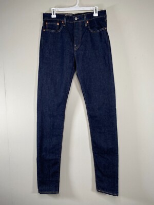 Levi's Premium 512 SLIM Taper Denim Jeans Men's 32 x 38 Blue Big E Pants NWT