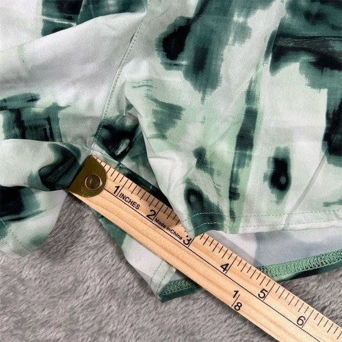 Under Armour Women's Shorts Tie-Dye Running Green Size S Activewear - Picture 4 of 9