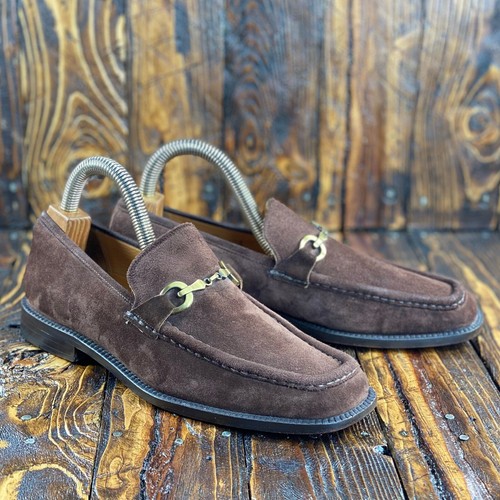 Mezlan Como Men Golden Horsebit Suede 