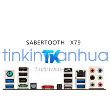 NEW IO I/O SHIELD back plate BLENDE BRACKET for ASUS SABERTOOTH X79