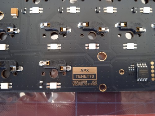 Metakey APX TENET70 Hexcore A21 Standard Aluminium Tastatur _2.8_6 UR - Bild 10 von 24