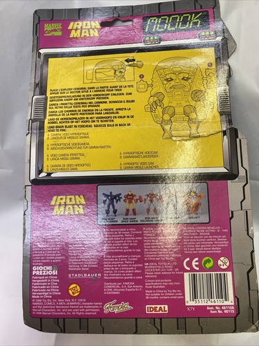 IRON MAN Marvel Toy Biz Importato Giochi Preziosi Vintage Action Figure MODOK - Foto 4 di 7