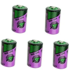 5Pcs for TADIRAN TL-5902 3.6V 1/2 AA ER14250 SL350/750 TL-2150 Battery