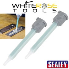 Sealey Mixing Nozzles Rapid Set MMA Adhesive 2pc