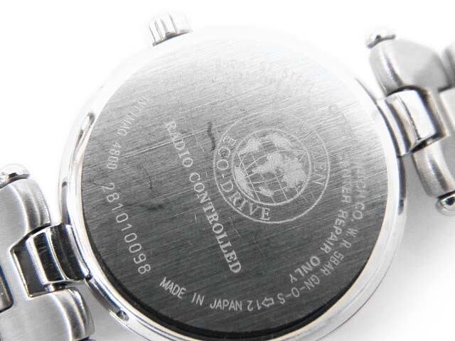 CITIZEN EXCEED 　レディース　ES8000-59W CITIZEN Exceed ES8000-59W Ladies Stainless steel Eco-Drive